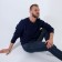 Male jumper SL, 50, blue