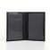 Covers for passport, textura, black color