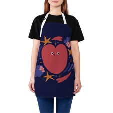 Apron kitchen with a photo print 