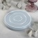 Ceramic dessert plate "Grace", D = 15 cm