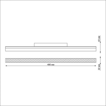 SHINO SHINO 1-F Lamp, 24W LED, 3000-6500K, 1920LM, white color-1