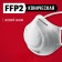 Half mask filtering bison F-95 11169-2, conical, FFP2