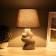 Traffic lamp with lampshade Risalux “Ridge”, 1 × 40 W, E27, Gray, Figure base, 20 × 20 × 32 cm