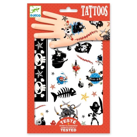 Djeco Tattoos "Pirates"