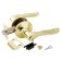 PUNTO 6030 PB-B peble handle, with a latch, color gold