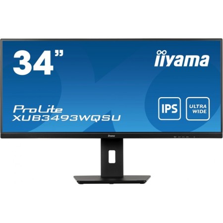 Monitor IIYAMA 34 "Prolite Xub3493WQSU-B5 Black IPS LED 21: 9 HDMI M/M Matte Has Piv 400c 107352-1