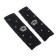 Safety belt, crown, black, set 2 pcs