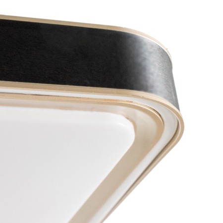 Moden Quadro chandelier LED 80W 3000-6000K Black-gold 50x50x8cm Bayerlux-6