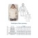 Women's jacket, size 58, beige color