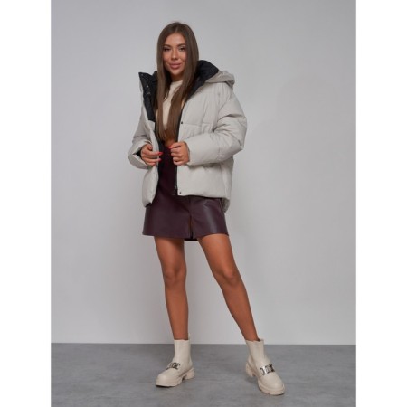 Winter jacket, size 44, light-gray color-18