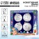 New Year's set for creativity. Christmas balls for coloring "New Year! Miracles ", 4 pcs, d = 7 cm