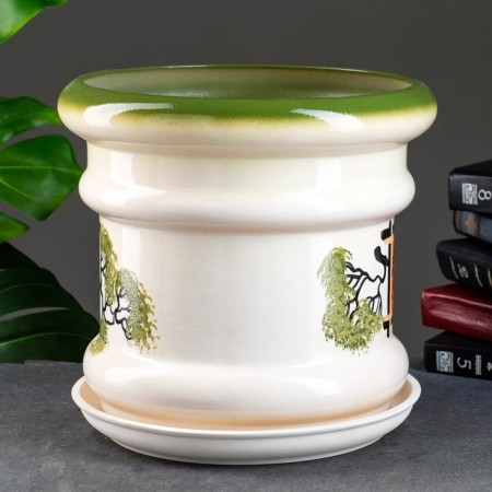 Flower pot "Liana 1" hieroglyph 10l-1