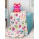 Pillow - OWL toy, size 40x27 cm, pink color