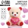 Soft toy "My sweet", bear, Mix color