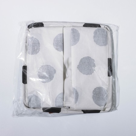 Storage basket "Dalmatin", 33 × 33 × 31 cm, black and white color-3