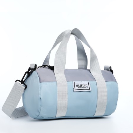 Youth bag with lightning, blue color-3