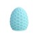 Masturbator A-Toys Pufl, turquoise, three, 6 cm d 2.7 cm