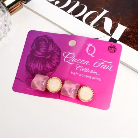 Hair hair clip "Catherine" overflows, 6 cm, lilac-2