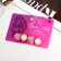 Hair hair clip "Catherine" overflows, 6 cm, lilac