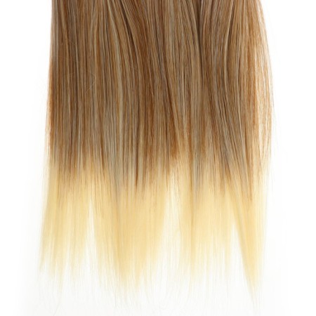 Hair - Tress for dolls "straight" hair length: 20 cm, width: 100 cm, No.lsa051-1