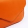 Women's bag Fabula on a magnet, long belt, orange color