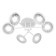Chandelier G61253/6WT, LED 6x16W 3000k, 5760lm, white color
