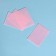 Napkins for manicure, nonsense, dense, 560 pcs, 6 × 4 cm, pink color