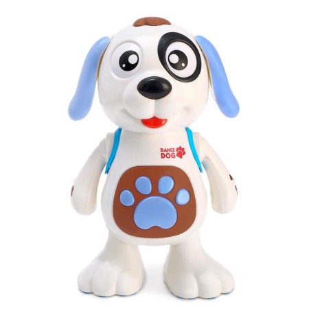 Toy "Dog", works from batteries, dances, light and sound effects-1