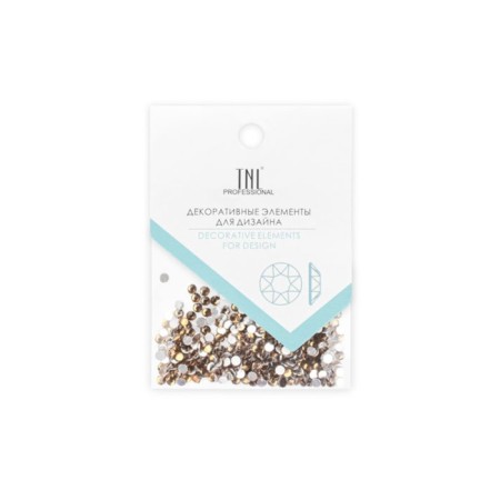 Rhinestones "Crystal", No. 06 Dark Topaz, 50 pcs-1