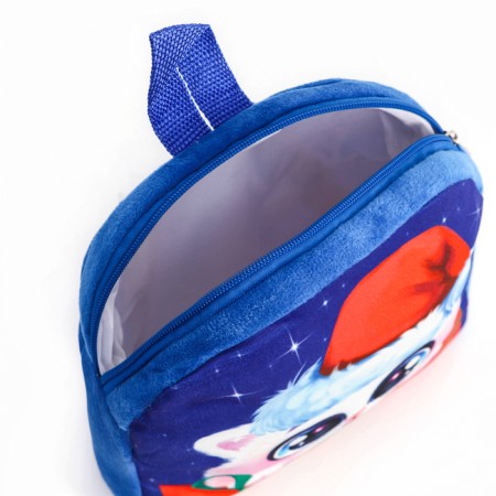 New Year's children's backpack "Cat in a hat", 24 × 24 cm, for the New Year-4