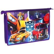 Plastic folder for A4 notebooks, on lightning, transformers