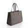 Women's bag with lightning, Textura, average size, brown color