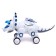 Triceratops dinosaur robot Zhory, on the control panel, interactive: sound, light, dancing, on the battery