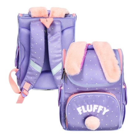 SPECROURS 32 x 26 x 13 mm, Hatber Balance, "Fluffy ears", pink/lilac nrk_72130