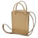 Women's bag (B2781-11140) genuine leather, beige, 1x210x15 cm
