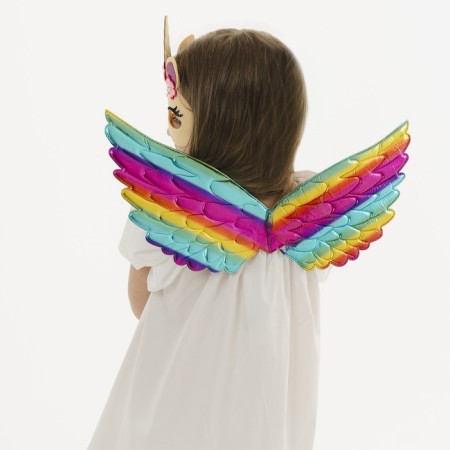Carnival set "Beautiful Unicorn", Wings, Mask-6
