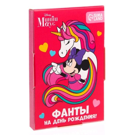 Игра Фанты "Единорог", Минни Маус, 9,3х8,8х1 см-2