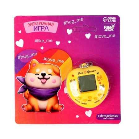 Electronic game #love_me, 168 characters, mixtures, on a blister-9