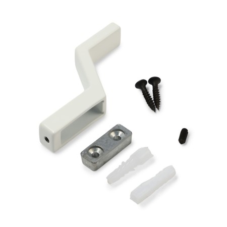 Furniture hook Cappio tranquility, one -rod, white color-4