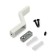 Furniture hook Cappio tranquility, one -rod, white color