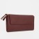 Women's wallet on magnets, burgundy color