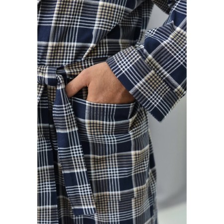 Male "Highlander" robe, dark blue color, size 56-3