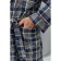 Male "Highlander" robe, dark blue color, size 56