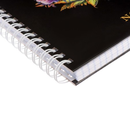 College - a notebook, a solid A5 cover, 96 sheets in a cage on the crest "Harry Potter", a perforation for separation-1