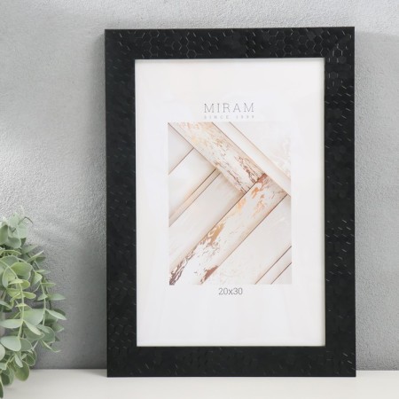 Photo frame Plastic "Mira" 20x30 cm, 651670-8 (plastic screen)