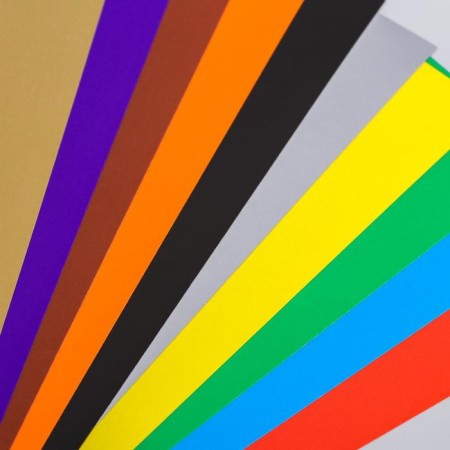 Complexed paper, A4, 10 sheets, 10 colors, coated, one -sided, in a folder, 80 g/m², cars-1