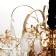 Polina chandelier 5x60W E14 gold 50x50x41cm SVK