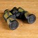 Binoculars 10x50, "sniper", khaki color, green lenses