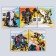 Notebook in a cage 12 sheets, 5 types of mix, cover covering cardboard, transformers