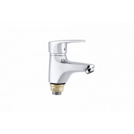 Fauzt FZS-940-126 shell mixer, single-leaf, short spout 110 mm, chrome